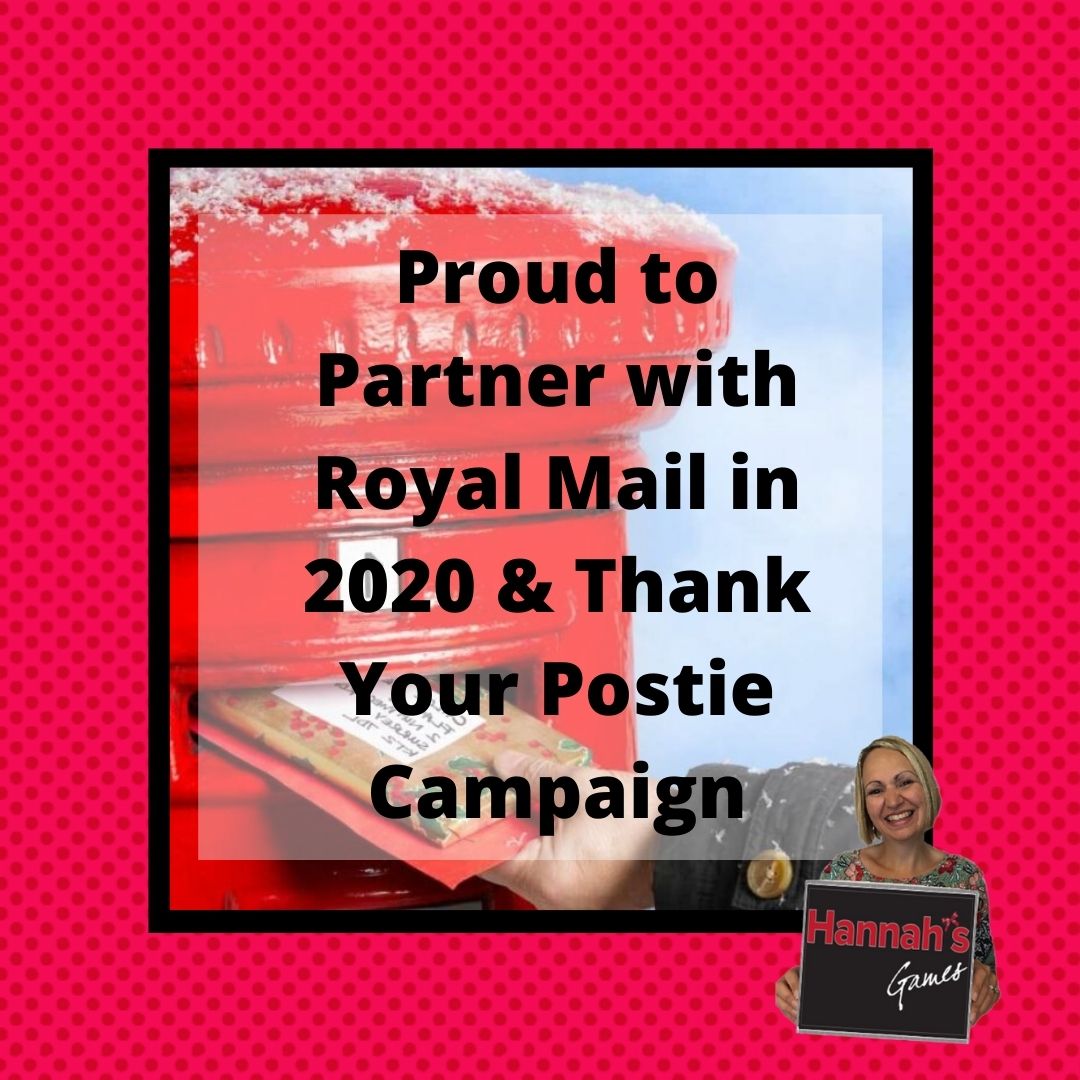 Proud to Partner with Royal Mail & the Thank Your Postie Campaign