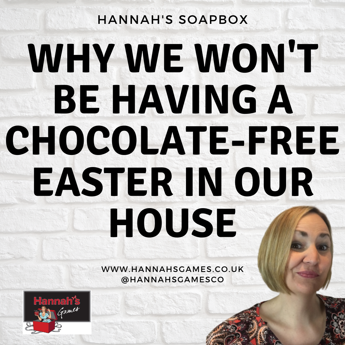Why our family will NOT be having a chocolate-free Easter