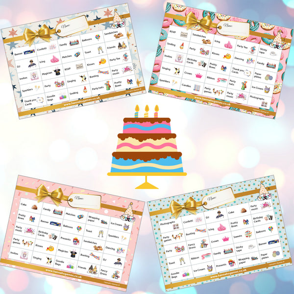 Birthday Bingo - Birthday Party Games