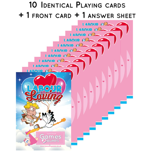 Labour or Loving Quiz Baby Shower Game
