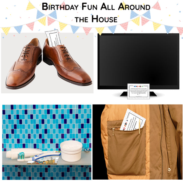 Birthday Treasure Hunt Game - Birthday Party Games for Kids