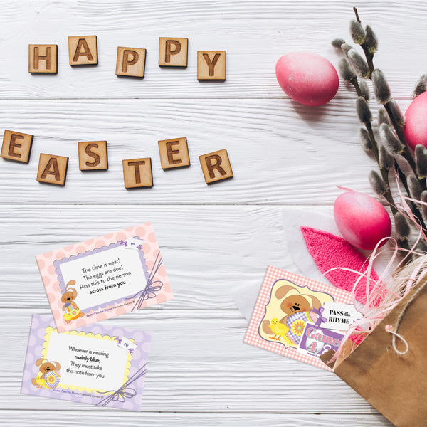 Easter Pass the Parcel Game - Easter Rhyme game
