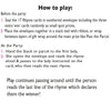 Pass The Rhyme Hen Party Game