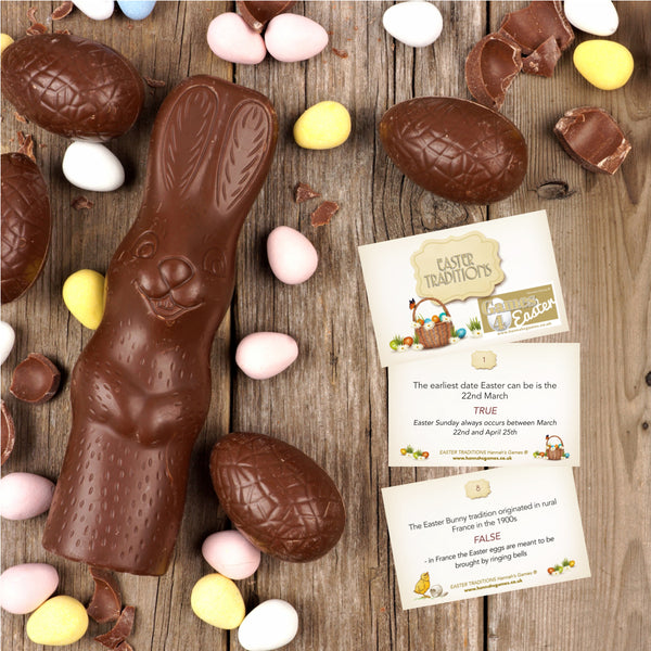 Credit Card Sized Easter Traditions True or False Quiz