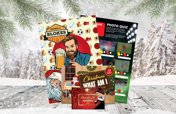 Stocking Fillers for Men SAVER PACK Mens Christmas Games Gifts Bundle